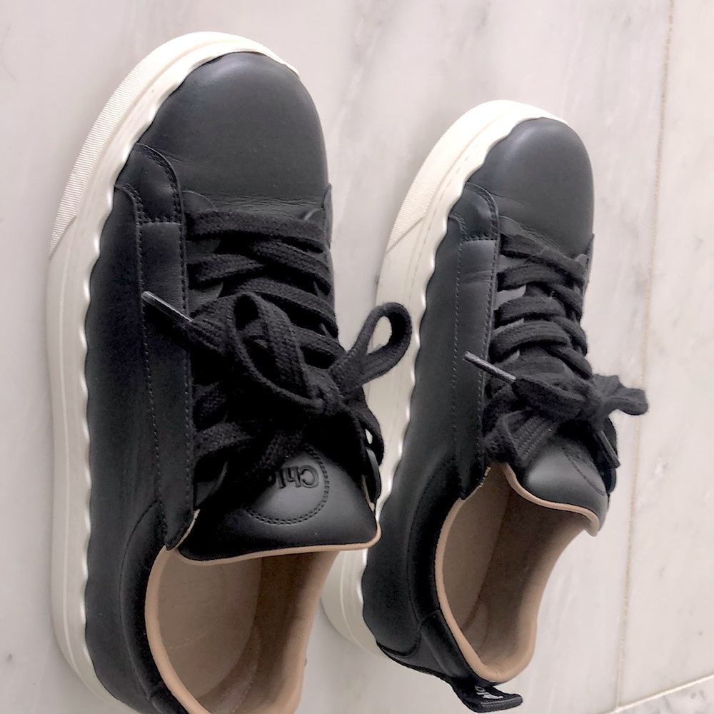 Worn once -Chloe sneakers. Originally $550